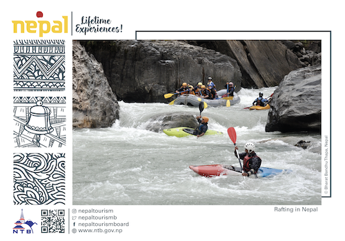 Rafting in Nepal